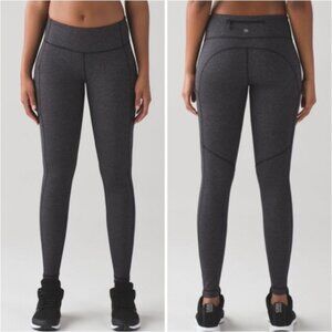 Lululemon Speed Tight V Size 6 Black  Full-On Luxtreme